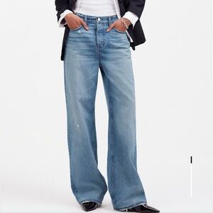 Madewell Low Slung Baggy Jeans